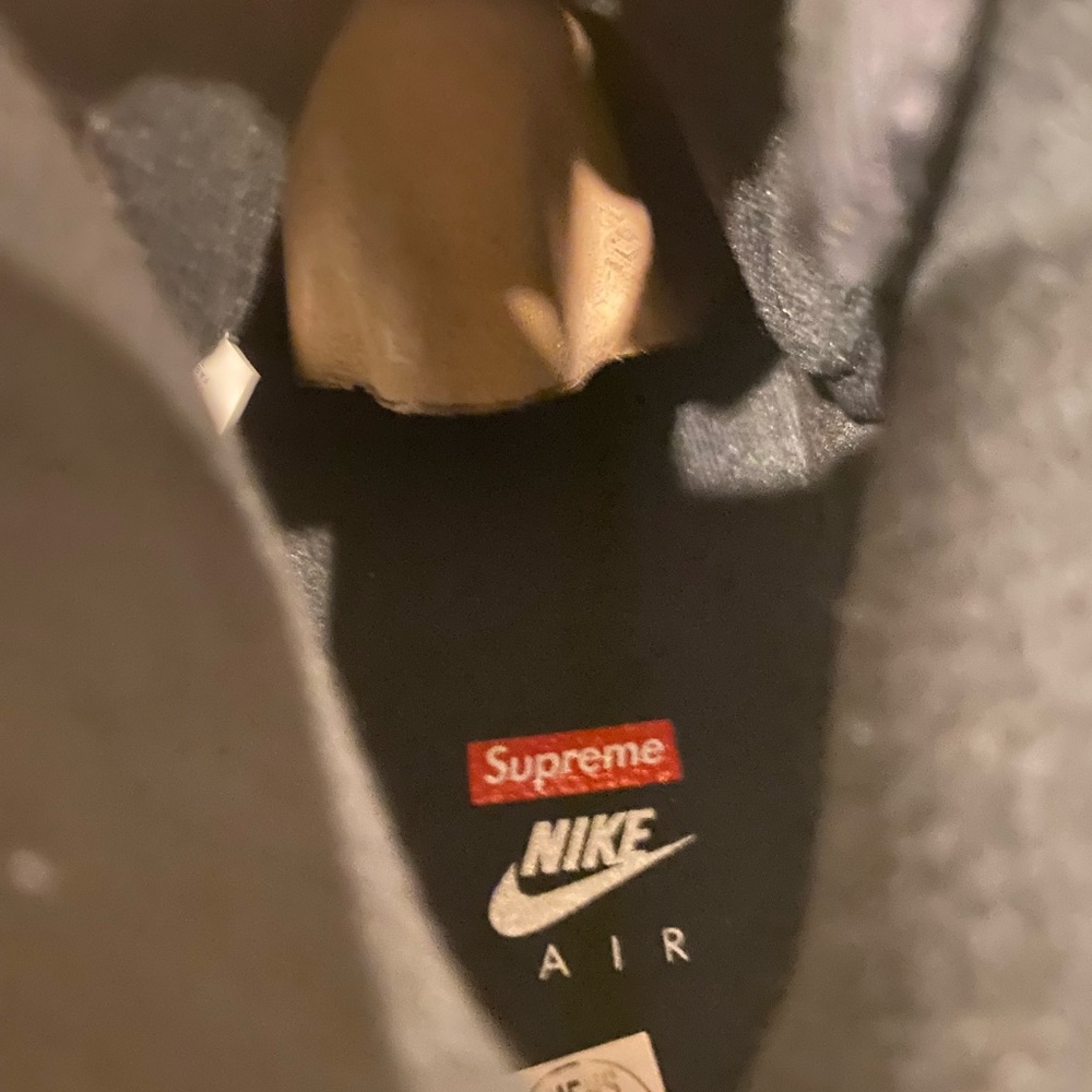 ***SOLD!*** Supreme®/Nike® Air Force 1 Mid ‘Black’ - Picture 9 of 12